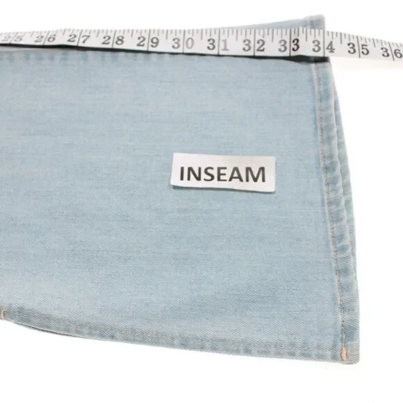 L'agence NWT High Rise Sleek Baby Boot Jeans Size 28 US Abilene In Blue Cotton